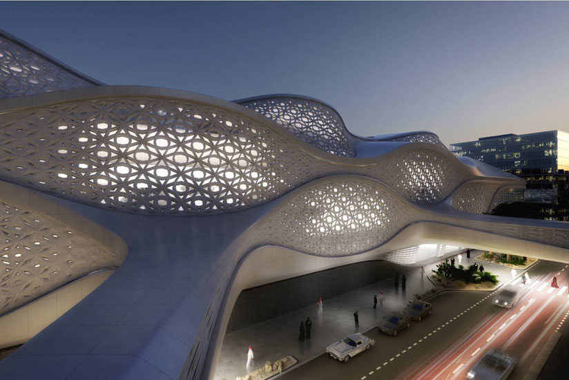 Winning designs for Riyadh Metro were revealed in 2013. Winning designs for Riyadh Metro were revealed in 2013.