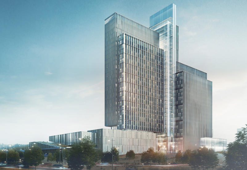 KHMCs Phase 1 will involve the development of a new general hospital to replace Amman's existing King Hussein Medical Centre. KHMCs Phase 1 will involve the development of a new general hospital to replace Amman's existing King Hussein Medical Centre.
