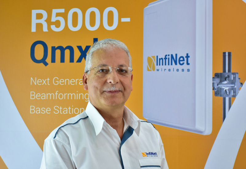 Kamal Mokrani, global vice president of InfiNet Wireless. Kamal Mokrani, global vice president of InfiNet Wireless.