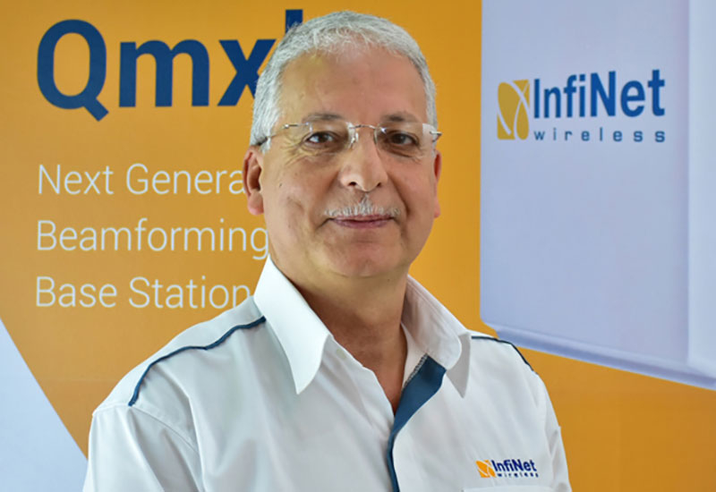 Kamal Mokrani is the global vice president of InfiNet Wireless. Kamal Mokrani is the global vice president of InfiNet Wireless.