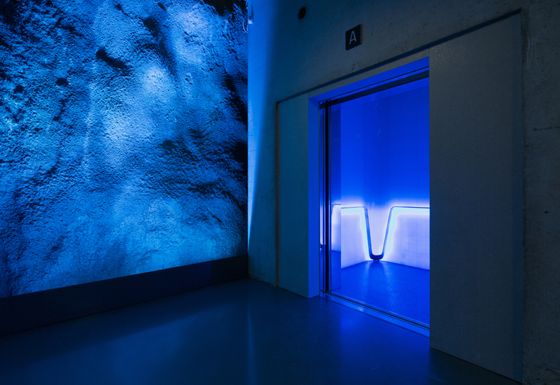 At 350m in depth, Kone’s high-rise testing laboratory is the deepest in the world. At 350m in depth, Kone’s high-rise testing laboratory is the deepest in the world.