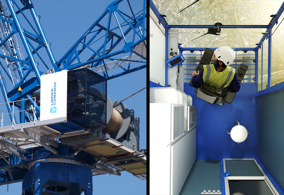 Linden Comansa Unveils High Visibility Cube Cab For Tower Cranes Products And Services Construction Week Online