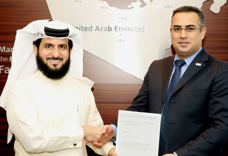 Imdaad’s Jamal Lootah (left) and DNV GL’s Alireza Ramin Majd (right). Imdaad’s Jamal Lootah (left) and DNV GL’s Alireza Ramin Majd (right).