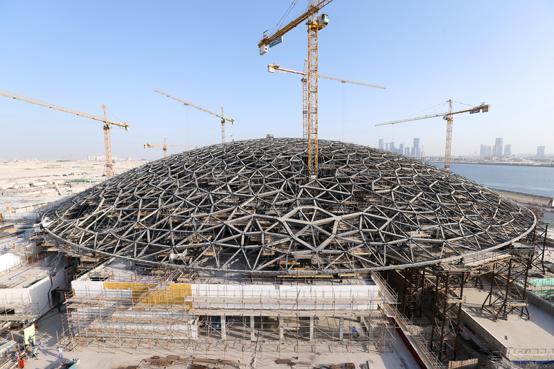 Louvre Abu Dhabi will comprise 9,200sqm of art galleries. Louvre Abu Dhabi will comprise 9,200sqm of art galleries.