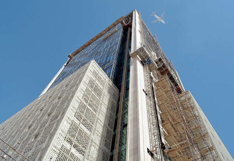 The tower is strategically positioned at the corner of Marina District providing views of Doha and is accessed by Lusail Expressway and University Highway while an LRT station is planned on the north side of the project . The tower is strategically positioned at the corner of Marina District providing views of Doha and is accessed by Lusail Expressway and University Highway while an LRT station is planned on the north side of the project .