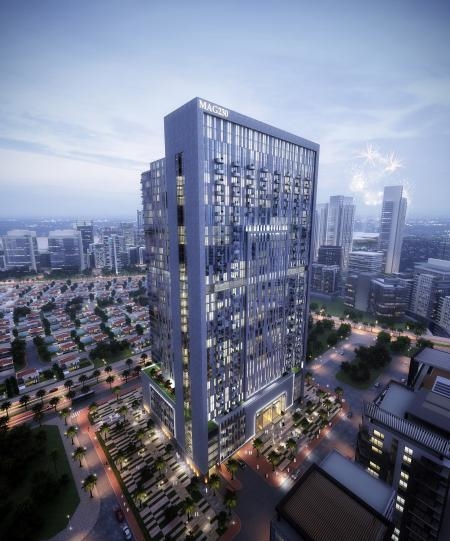MAG 230 residential project in Dubai. MAG 230 residential project in Dubai.