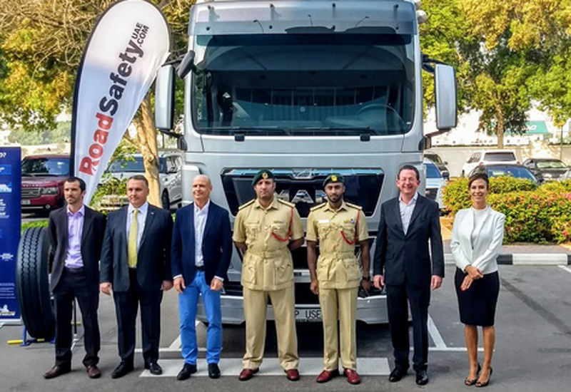 The commercial vehicle road safety event was organised by Dubai Police, MAN Truck & Bus Middle East, and RoadSafetyUAE. The commercial vehicle road safety event was organised by Dubai Police, MAN Truck & Bus Middle East, and RoadSafetyUAE.