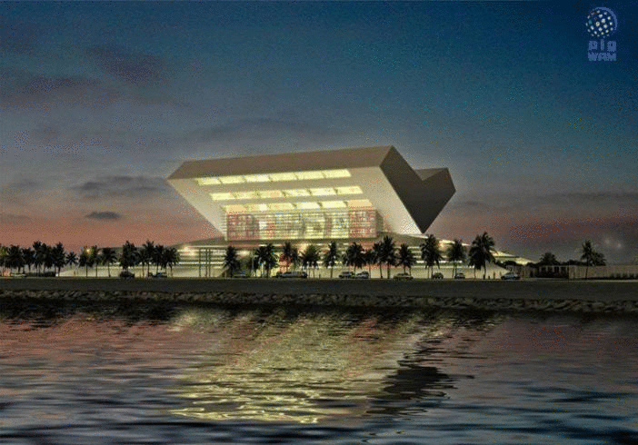 Construction Of Dubai S 272m Mbr Library In 2016 Projects And Tenders Construction Week Online
