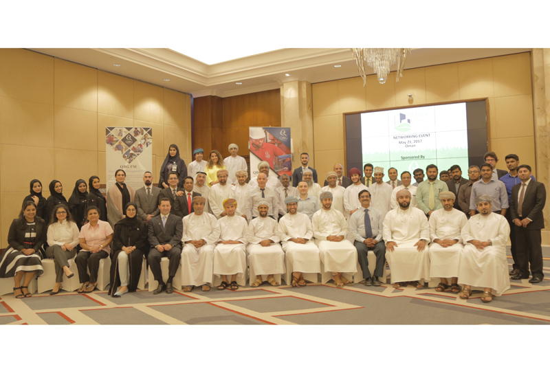 The networking event was organised by MEFMA and supported by QBG along with other corporate companies from the Oman. The networking event was organised by MEFMA and supported by QBG along with other corporate companies from the Oman.