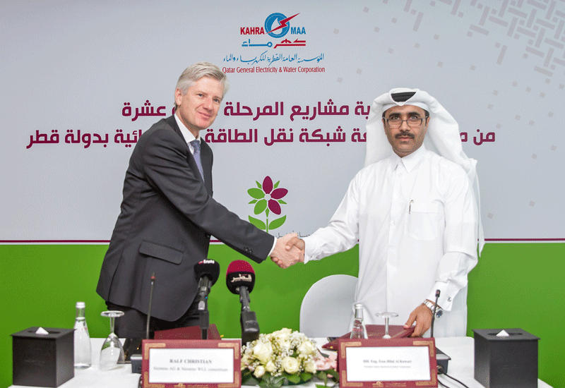 Siemens has won a contract to supply 35 substations in Qatar. Siemens has won a contract to supply 35 substations in Qatar.