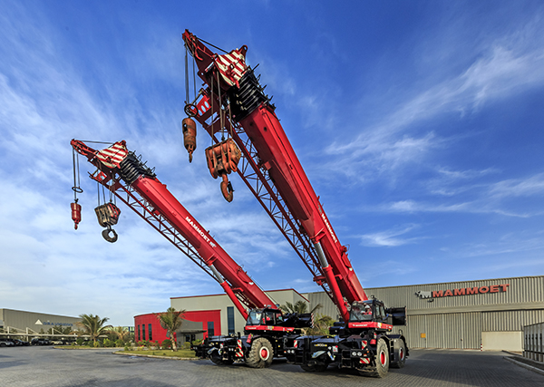 Mammoet aims to grow its crane rental services. Mammoet aims to grow its crane rental services.