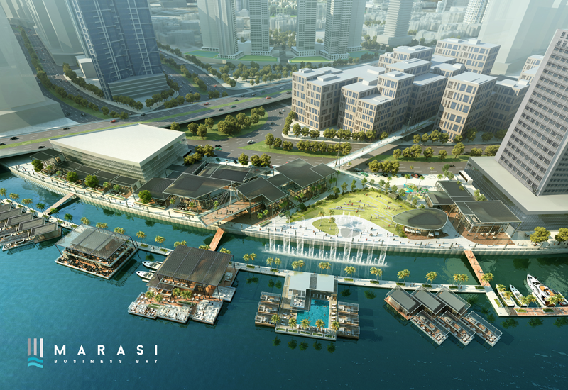 The waterfront will host five palm tree-lined marinas with 1,250 berths. The waterfront will host five palm tree-lined marinas with 1,250 berths.