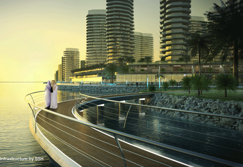 The Marsa Al Seef development will be a self-contained waterfront city in Bahrain. The Marsa Al Seef development will be a self-contained waterfront city in Bahrain.