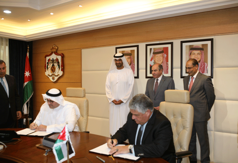 Mohamed Al Ramahi, chief executive officer (CEO) of Masdar, and Abdul Fattah Daradkeh, CEO of National Electric Power Company signed the PPA. Mohamed Al Ramahi, chief executive officer (CEO) of Masdar, and Abdul Fattah Daradkeh, CEO of National Electric Power Company signed the PPA.