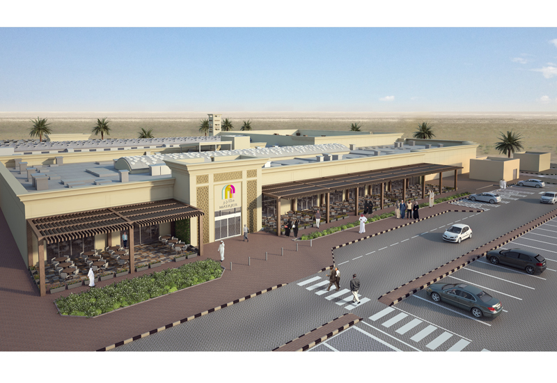 Matajer Al Juraina community mall. Matajer Al Juraina community mall.