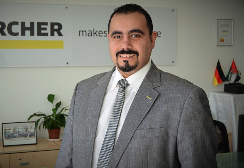 Mazen Abou Chakra, export sales director at Karcher ME. Mazen Abou Chakra, export sales director at Karcher ME.