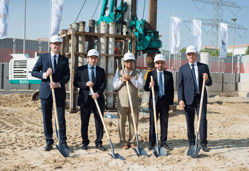 First Group officials along with Sunil Gavaskar, and Millennium & Copthorne executives at the ground breaking ceremony. First Group officials along with Sunil Gavaskar, and Millennium & Copthorne executives at the ground breaking ceremony.