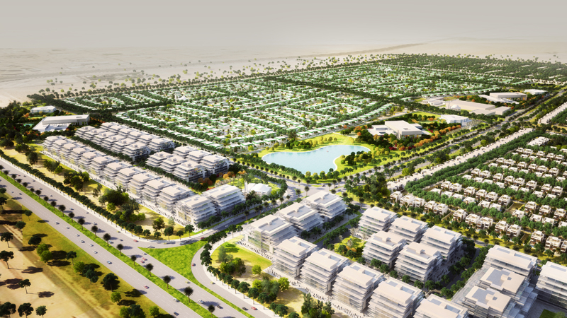 Meydan Avenue and MBR District 11. Meydan Avenue and MBR District 11.