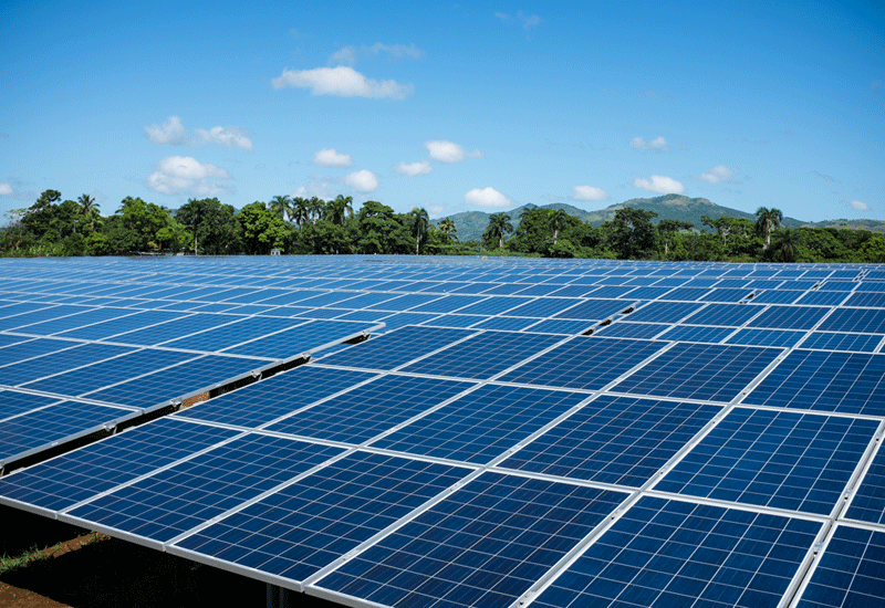 Phanes Group’s solar PV plant in the Caribbean. Phanes Group’s solar PV plant in the Caribbean.