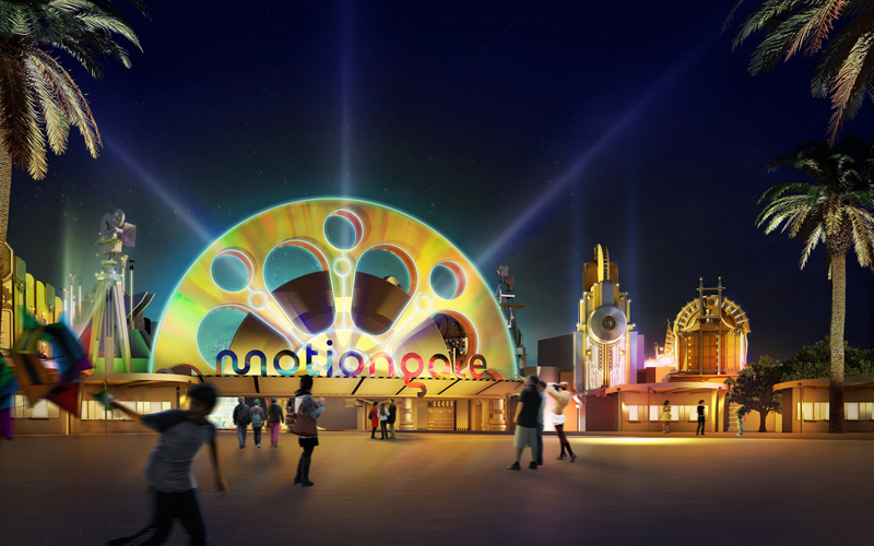 The bridges and roads are scheduled to open at the same time as Dubai Parks and Resorts on 31 October, 2016. The bridges and roads are scheduled to open at the same time as Dubai Parks and Resorts on 31 October, 2016.