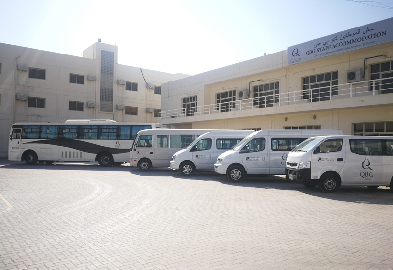 QBG's new fleet includes 130 vehicles. QBG's new fleet includes 130 vehicles.