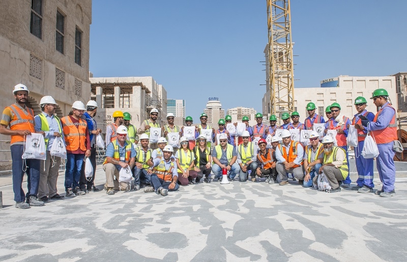 Tower crane safety training at Marsa Al Seef. Tower crane safety training at Marsa Al Seef.