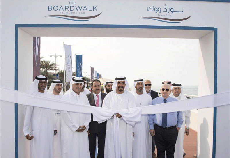 Ali Rashid Lootah, chairman of Nakheel inaugurated the Boardwalk at Palm Jumeirah (Pic Courtesy: DMO). Ali Rashid Lootah, chairman of Nakheel inaugurated the Boardwalk at Palm Jumeirah (Pic Courtesy: DMO).
