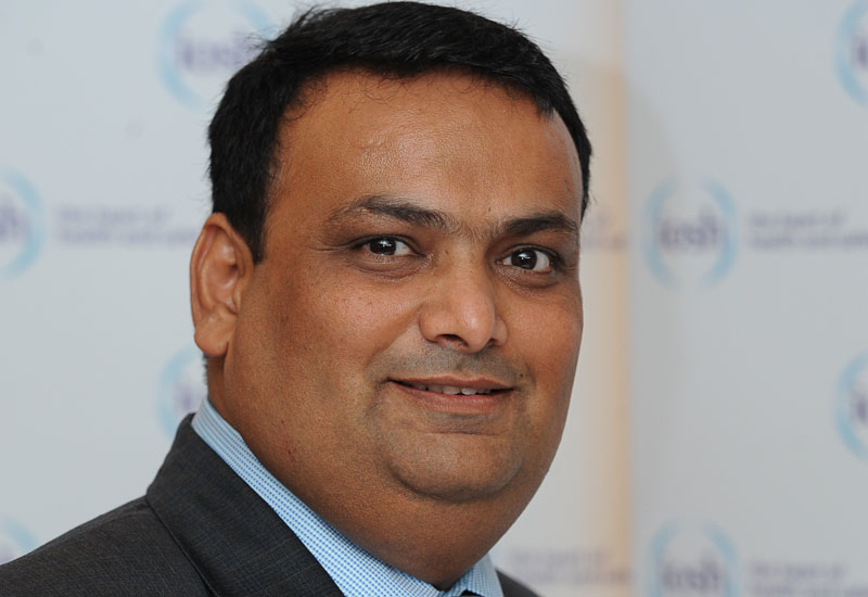 Neelesh Sogani (above) will replace Peter McNair as chair of the Oman branch of the Institution of Safety and Health (IOSH) next week. Neelesh Sogani (above) will replace Peter McNair as chair of the Oman branch of the Institution of Safety and Health (IOSH) next week.