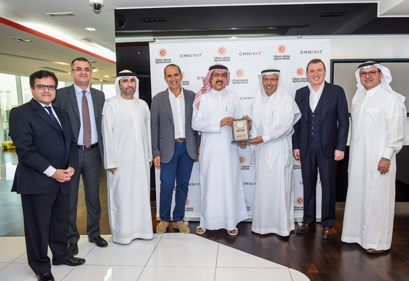 Officials from Omniyat, Ajman Bank, and other project stakeholders. Officials from Omniyat, Ajman Bank, and other project stakeholders.