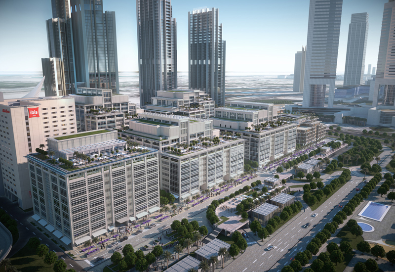 One Central (pictured above) will be situated between Dubai International Convention and Exhibition Centre and Emirates Towers. One Central (pictured above) will be situated between Dubai International Convention and Exhibition Centre and Emirates Towers.