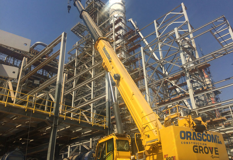 Orascom Construction (OC) has purchased 24 Grove rough-terrain cranes, most of which have been dispatched to work at power plants and oil refineries. Orascom Construction (OC) has purchased 24 Grove rough-terrain cranes, most of which have been dispatched to work at power plants and oil refineries.