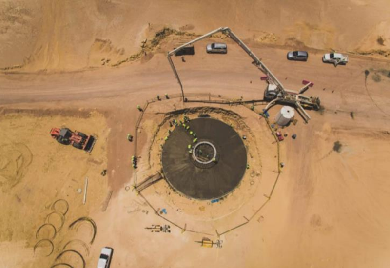 Orascom is part of the construction building Egypt's biggest wind farm. Orascom is part of the construction building Egypt's biggest wind farm.
