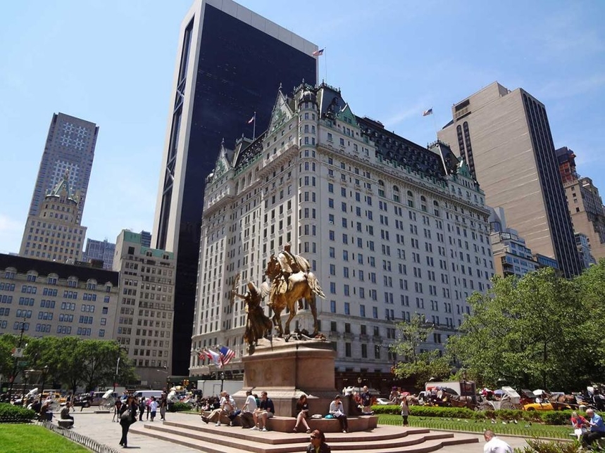 The Plaza Hotel in New York City. The Plaza Hotel in New York City.