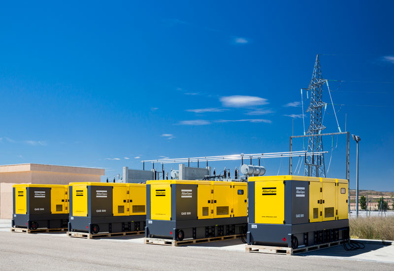 Four QAS 500 units are installed as a synchronised back-up power facility, their in-built power management system enabling the operator to optimise their fuel consumption. Four QAS 500 units are installed as a synchronised back-up power facility, their in-built power management system enabling the operator to optimise their fuel consumption.