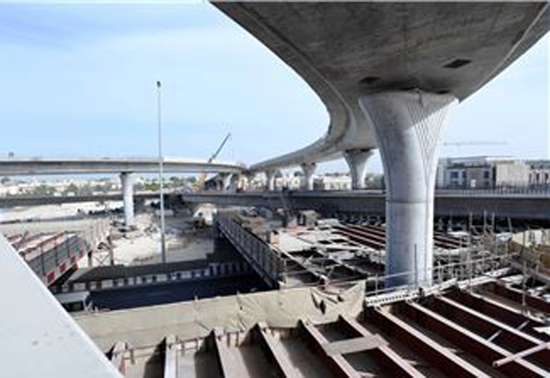 RTA is building flyovers to improve roads in Dubai. RTA is building flyovers to improve roads in Dubai.
