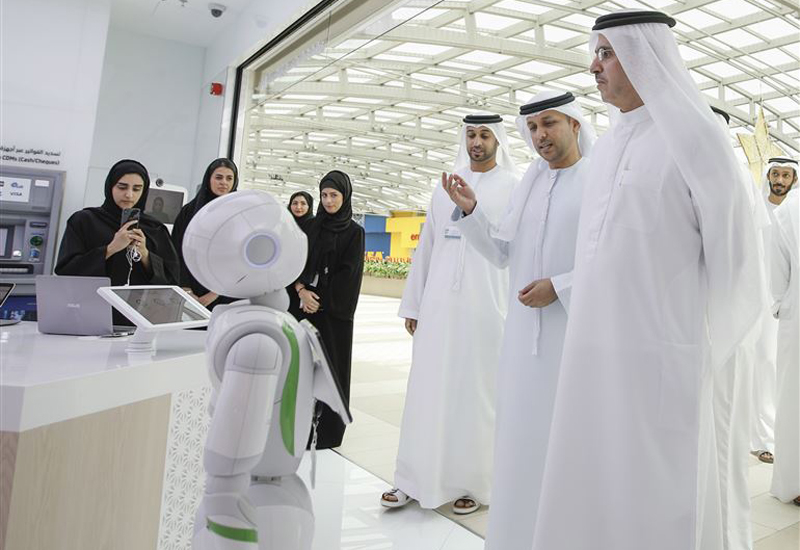 Rammas is DEWA's customer service robot that uses AI to answer questions Rammas is DEWA's customer service robot that uses AI to answer questions