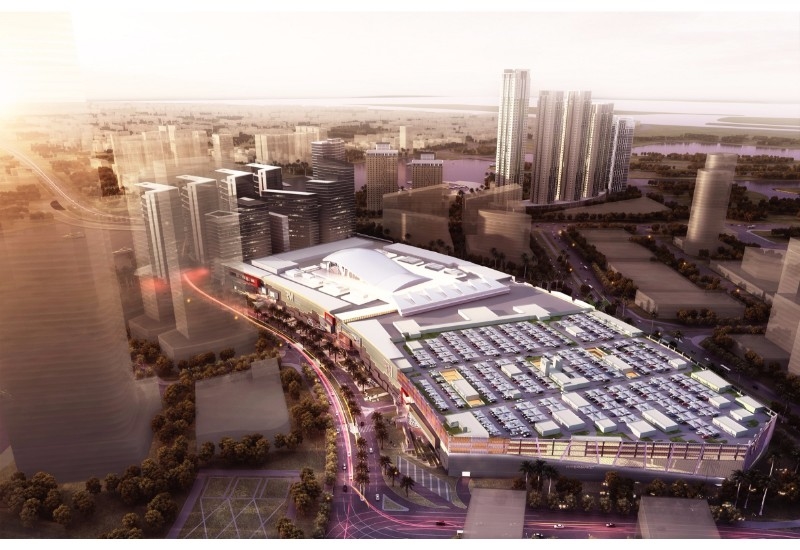 Reem Mall bird's eye view. Reem Mall bird's eye view.