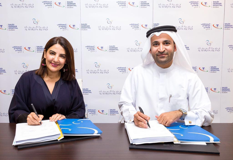 Saudi German Hospital has signed an agreement to build a hospital on Al Marjan Island, Ras Al Khaimah. Saudi German Hospital has signed an agreement to build a hospital on Al Marjan Island, Ras Al Khaimah.