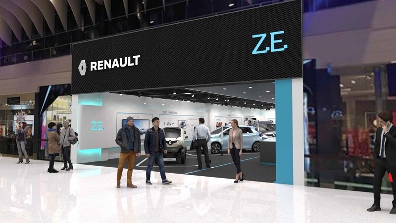Renault will open the electric vehicle experience centre in Stockholm, Sweden. Renault will open the electric vehicle experience centre in Stockholm, Sweden.