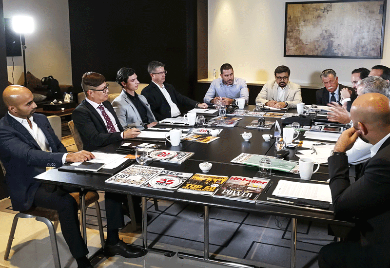 Experts at the retrofit roundtable organised by MEP Middle East. Experts at the retrofit roundtable organised by MEP Middle East.