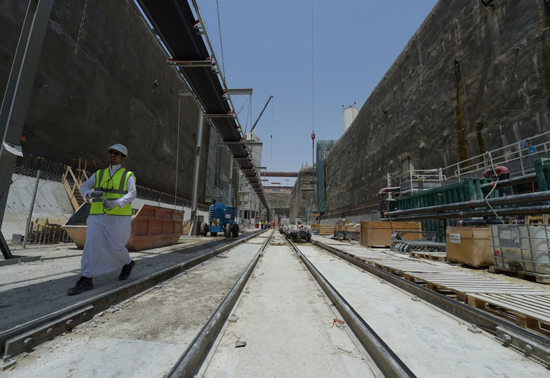 An open-cut site on Package three of the Riyadh Metro, which is being handled by the Spanish-led FAST consortium. An open-cut site on Package three of the Riyadh Metro, which is being handled by the Spanish-led FAST consortium.