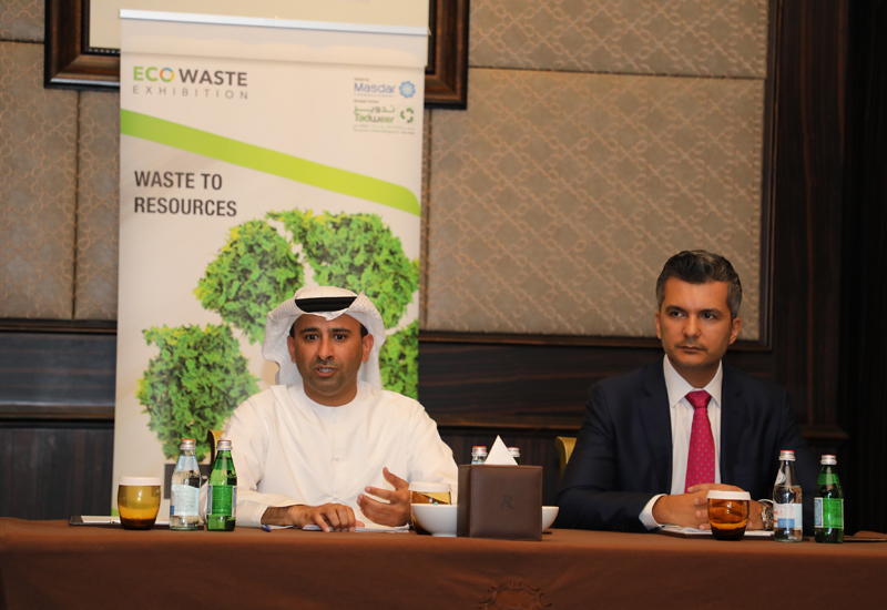 Eng. Saeed Al Mehairbi, acting general manager, Tadweer and Naji El Haddad, group event director, Reed Exhibitions. Eng. Saeed Al Mehairbi, acting general manager, Tadweer and Naji El Haddad, group event director, Reed Exhibitions.