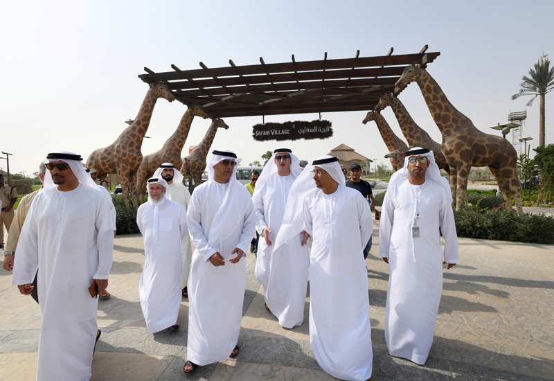 Dubai Municipality officials inspect progress at the Dubai Safari project. Dubai Municipality officials inspect progress at the Dubai Safari project.