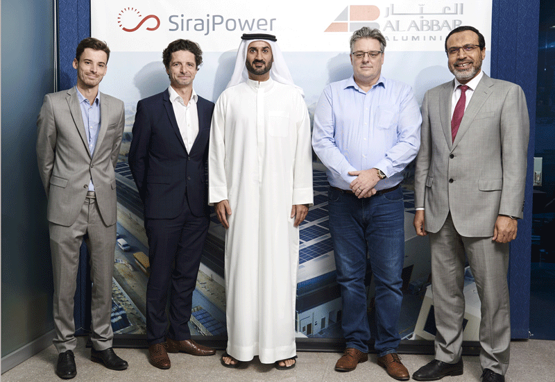 SirajPower has signed a 20-year lease agreement with Al Abbar Aluminium. SirajPower has signed a 20-year lease agreement with Al Abbar Aluminium.