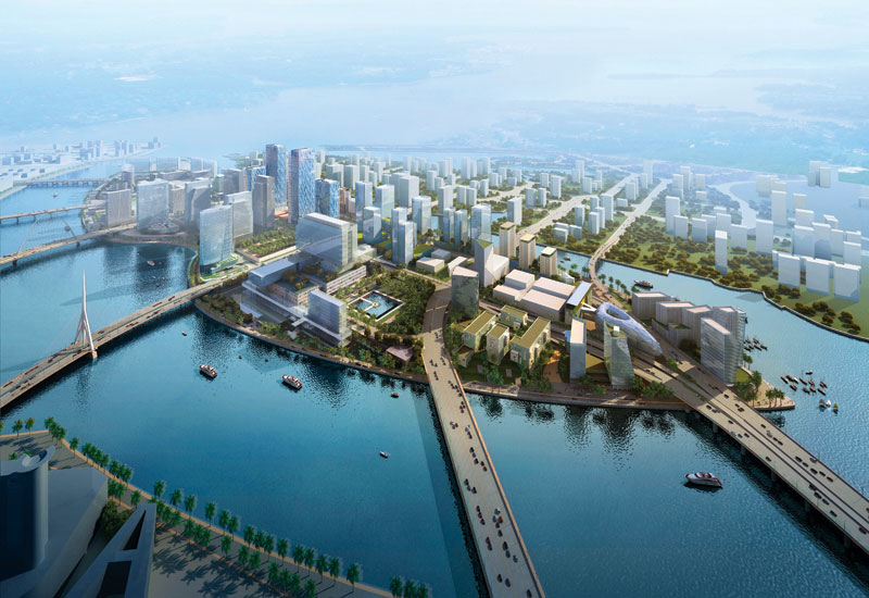 Al Maryah Island in Abu Dhabi. Al Maryah Island in Abu Dhabi.
