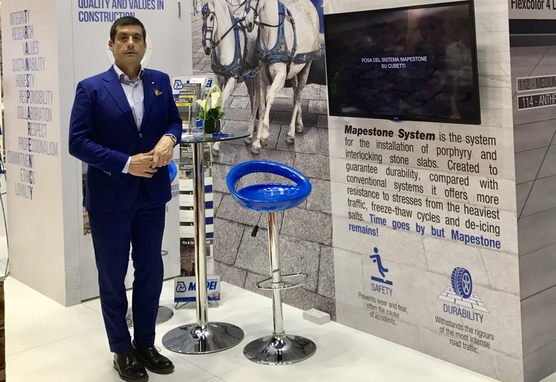 Stefano Iannacone (above) is regional director of Mapei Construction Chemicals. Stefano Iannacone (above) is regional director of Mapei Construction Chemicals.