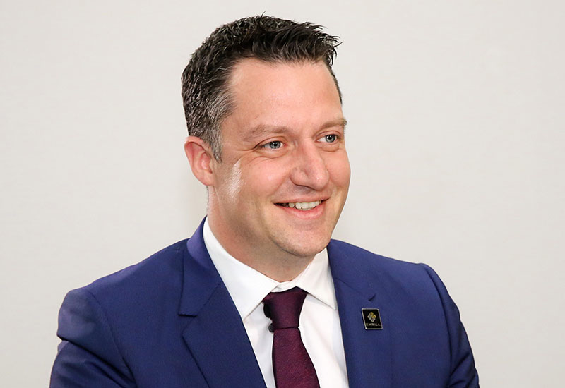 Davies' progression within the company has seen him rise to the position of managing director, a role he officialy took over earlier this year. Davies' progression within the company has seen him rise to the position of managing director, a role he officialy took over earlier this year.