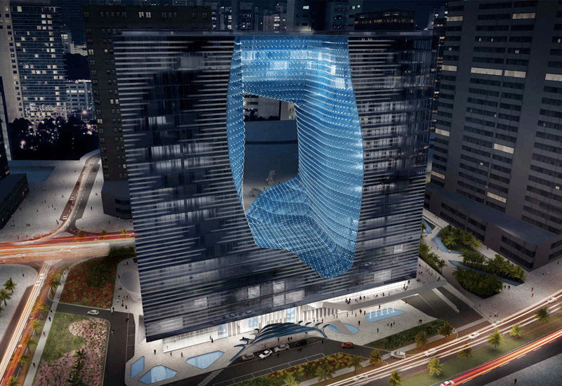 The cooling system at The Opus will utilise almost half of the electricity for every tonne per hour. The cooling system at The Opus will utilise almost half of the electricity for every tonne per hour.