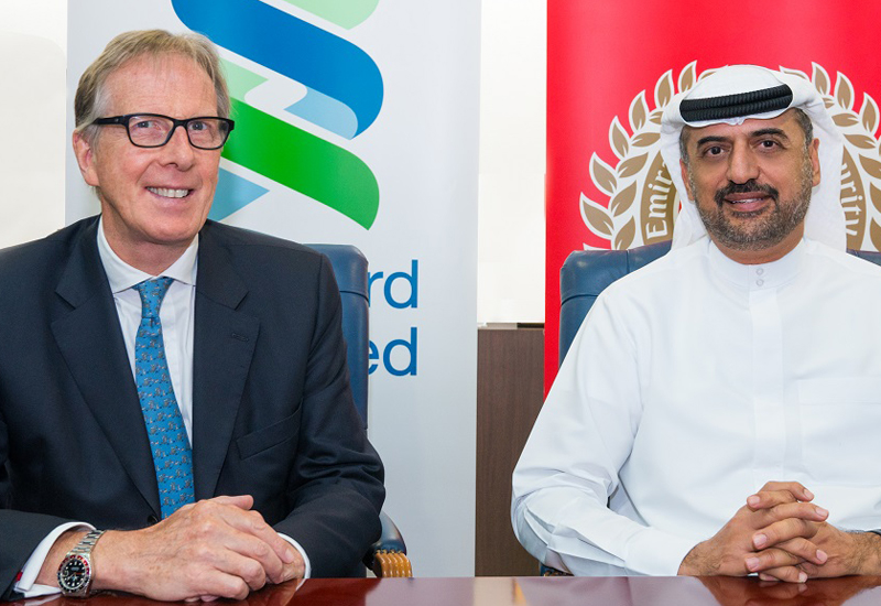 Transguard and Standard Chartered have signed a partnership agreement relating to smart cash transactions. Transguard and Standard Chartered have signed a partnership agreement relating to smart cash transactions.