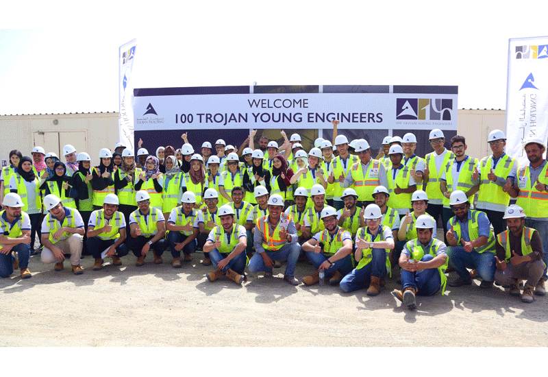 Trojan Holding has completed its 100 Trojan Young Engineers initiative. Trojan Holding has completed its 100 Trojan Young Engineers initiative.
